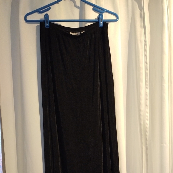 Chico's Classic Black Maxi Skirt - Picture 8 of 9